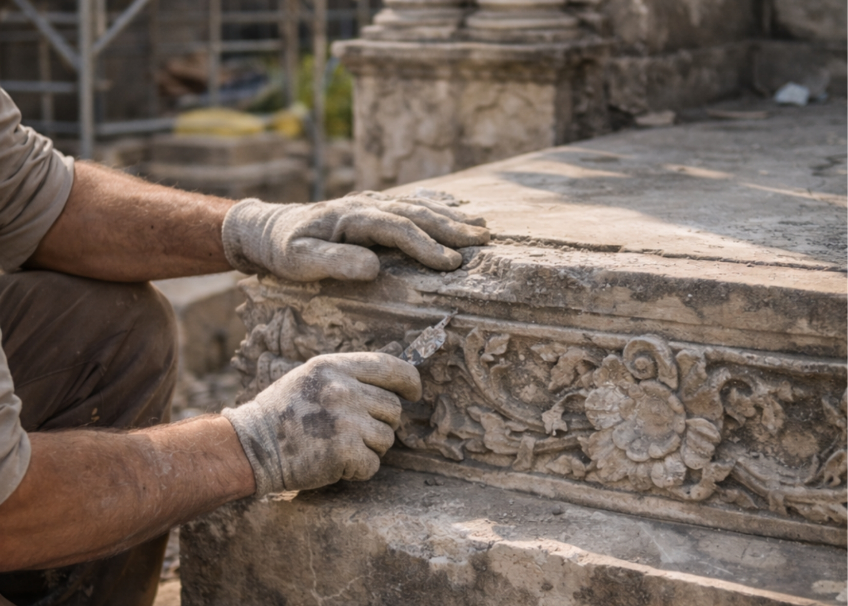 Restauro e manutenzione tombe